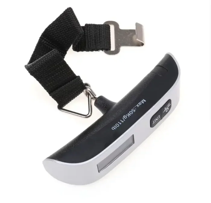 Portable Digital Luggage Scale – 50kg/110lb LCD Hanging Baggage Weight Scale for Travel & Suitcases - Image 4