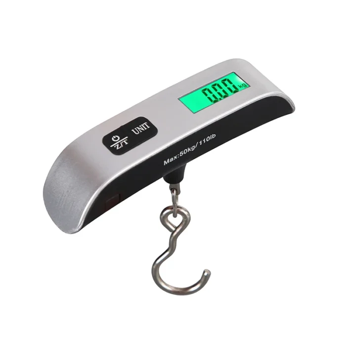 Portable Digital Luggage Scale – 50kg/110lb LCD Hanging Baggage Weight Scale for Travel & Suitcases - Image 8