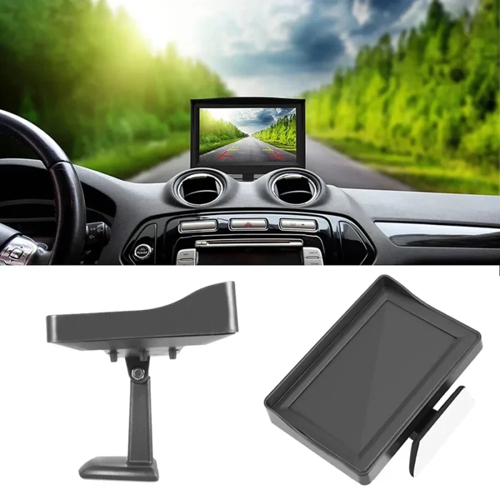 4.3-Inch Rear View Monitor with Backup Camera – Easy Installation Parking Assist System for Vehicles - Image 3