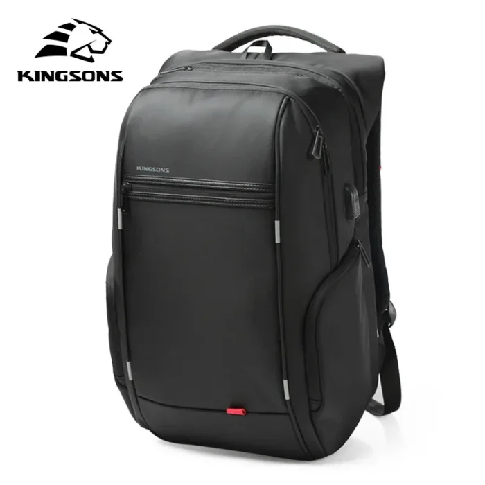 Kingsons Waterproof Unisex Laptop Backpack – USB Charging Anti-Theft School & Travel Bag (Fits 15.6" & 17.3" Laptops) - Image 6