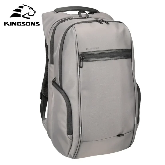 Kingsons Waterproof Unisex Laptop Backpack – USB Charging Anti-Theft School & Travel Bag (Fits 15.6" & 17.3" Laptops) - Image 2