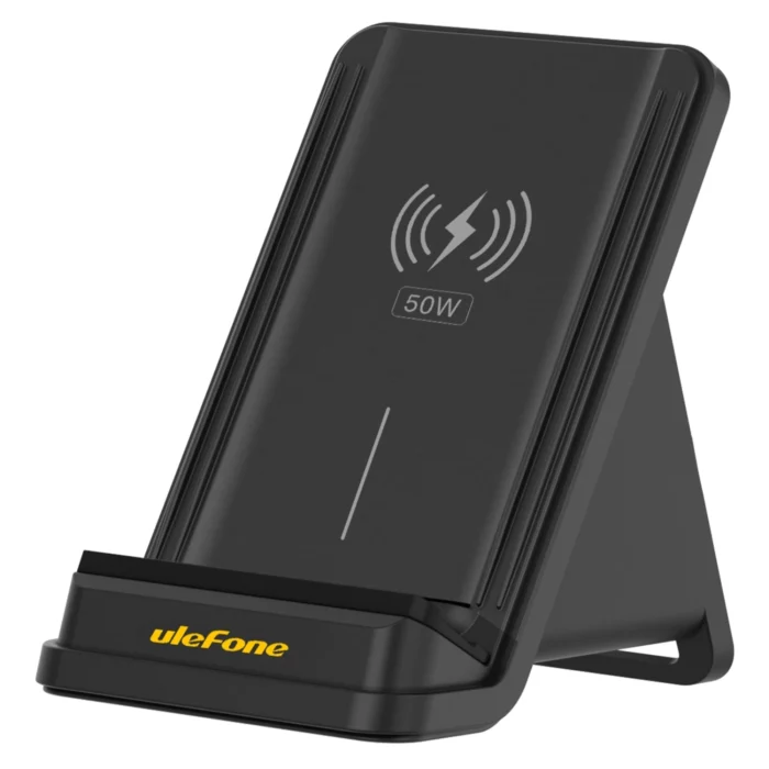 50W Air-Cooled Wireless Charging Stand – Fast Charging Holder with Cooling Fan for Phones & Devices - Image 7